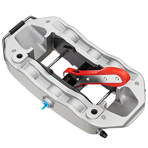 Thoroad Brake Caliper Press Tool, Brake Caliper Compression Tool,Car Ratcheting Brake Caliper Piston Spreader Press Tool With 2 Pcs Steel Plates (Red) #TOP3