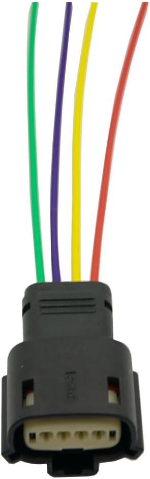 Ignition Coil Connector Plug Pigtail Harness 4pcs Compatible with 2013 2014 2015 Cadillac ATS Chevy Malibu 2016 2017 2018 2019 Camaro Buick Envision Regal Impala GMC Canyon Acadia 2.0L 2.5L