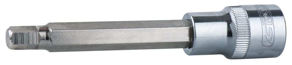 KS Tools Ultimate 922.1711 6-Flat Screwdriver Socket, 1/2" Drive, 7mm, 110mm Length