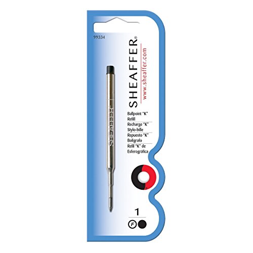 Sheaffer in Kin Ballpoint Pen Refill, Fine Point, Black Ink