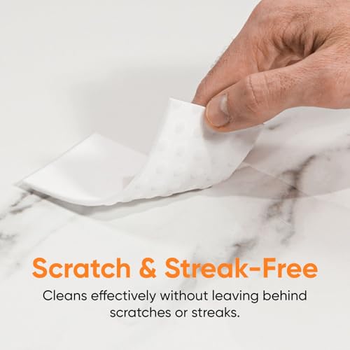 Image of Superio High Density Miracle Eraser Sheets - 48 Count - Extra Durable Cleaning Pads with Convex Dots for Heavy Duty Cleaning