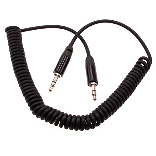 Cable auxiliar con conector 3.5mm compatible con Amazon Fire HD 10 miniatura 1