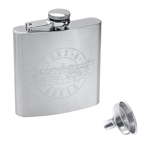GB Eye Guns N Roses Logo Hip Flask, Multi-Colour