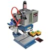 100V Pneumatic Punch Machine 1100 lbs Desktop Punching Press Machine with Display Controller