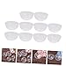 NOLITOY 30pcs Diy Facial Mask Bowl Pvc Mask Mixing Bowls Bulk Beauty Supplies Salon