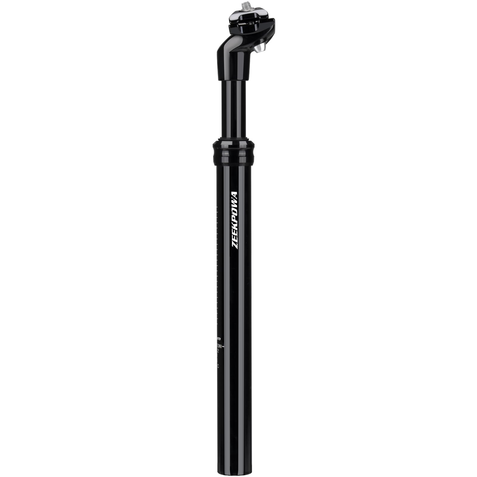 Zeekpowa Ostateczna sprężynowa sztyca podsiodłowa 27,2 mm do rowerów unisex – regulowana amortyzacja, możliwość regulacji 40 mm, idealna do rowerów górskich, wyścigowych, turystycznych, składanych