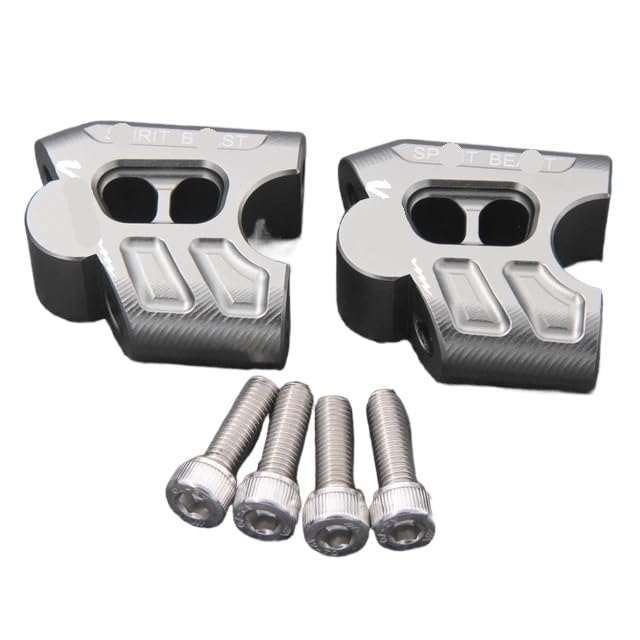 Soulager mal de dos en moto avec ce rehausseur guidon 22mm pour DL 1000 V-Strom