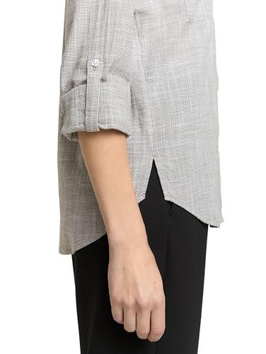 Bluse mit Brusttaschen aus Baumwolle – Ansicht 6
