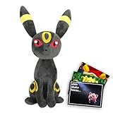 Lively Moments Pokemon Plüschtier / Kuscheltier / Plüschfigur Nachtara ca. 20 cm und Exklusive GRATIS Grußkarte