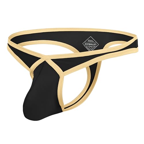 Mens Sexy Thong Underwear Pack G-String Bikini Briefs with pouch Low Rise Thong for Men2