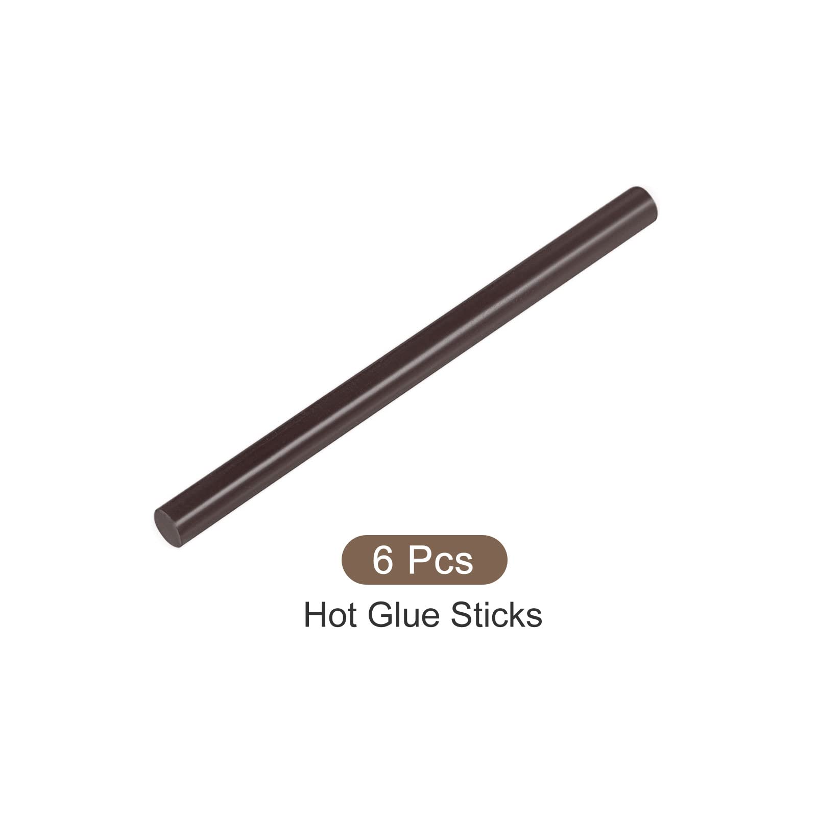 Rebower Glitter Silver Grey Hot Glue Sticks - 0.27 X 4 Inch Mini Size (10 Pack)