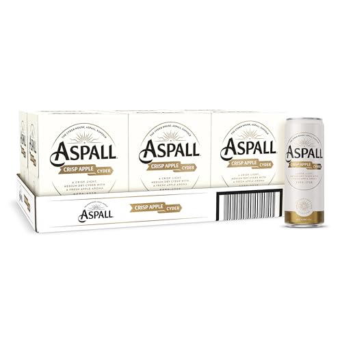 Aspall Crisp Apple Premium Cyder 24 x 330 ml (cans)