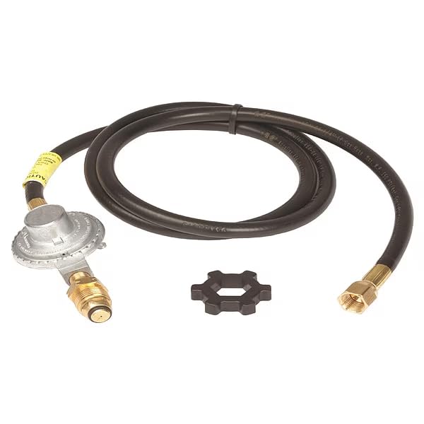 Propane Hose/Regulator Assembly, 5 ft., Mfr: F273071-A
