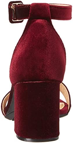 CL by Chinese Laundry Women's JOSILIN Velvet Sandal, Wine, 8 | Image 2