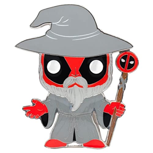 Funko Pop! Pins: Marvel - Wizard Deadpool #TOP1