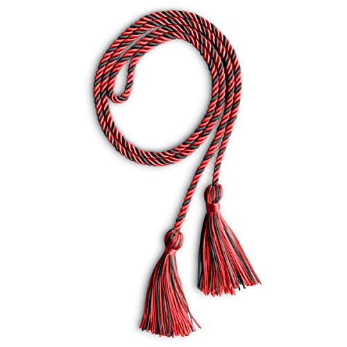 Image of Single Honor Cord Two-Color (Red /Black)