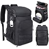 DEYACE Cooler Backpack, 33 Cans Tactical Inspired Backpack Cooler Insulated Leak Proof for Men & Women Portable 2 Leak Proof Compartments Coolers Bag for Beach Travel Picnic Lunch Hiking BBQ Camping