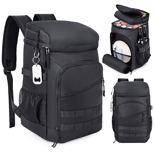 DEYACE Cooler Backpack, 33 Cans Tactical Inspired Backpack