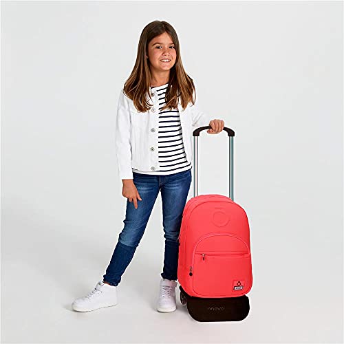 Sac à dos trolley Enso Basic orange 22.1L grand compartiment ordinateur portable 15.6 pouces - 2