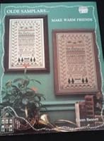 Olde samplars-- make warm friends B000725MYA Book Cover