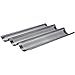 Westmark 3 Stokbroodbakblik Lang, 38,5x28cm, Bakblik
