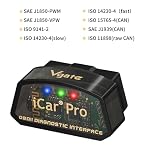 Vgate iCar Pro(BT3.0/ BLE4.0) OBD2 Scanner Code Reader Diagnostic Scan Tool - Image 4