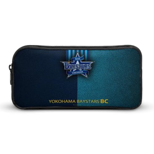 横浜DeNAベイスターズ文具ケース ペンケース 収納グッズ 筆箱 ペンバッグ 筆入れ 多機能 学用品収納 大容量軽量 伸縮性が良く、繰り返し使用可能 傷防止 防汚 掃除が簡単 いろいろな文房具を収納 オフィス小物 コスメバッグとして 男女兼用 携帯便利