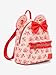 Loungefly Disney Minnie Mouse Pink & Red Roses Figural Mini Backpack RED NONE