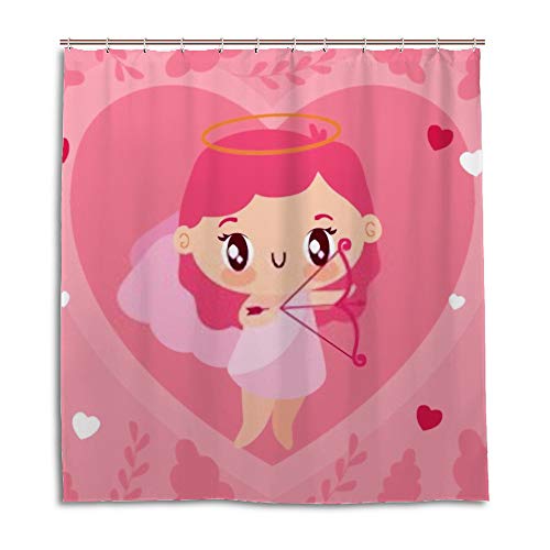 Rideau de douche lavable en machine polyester imperméable 60x72 inch