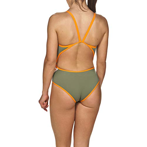 ARENA Team Stripe Red Team Stripe Superfly Back MaxLife One Piece Swimsuit Swimsuit