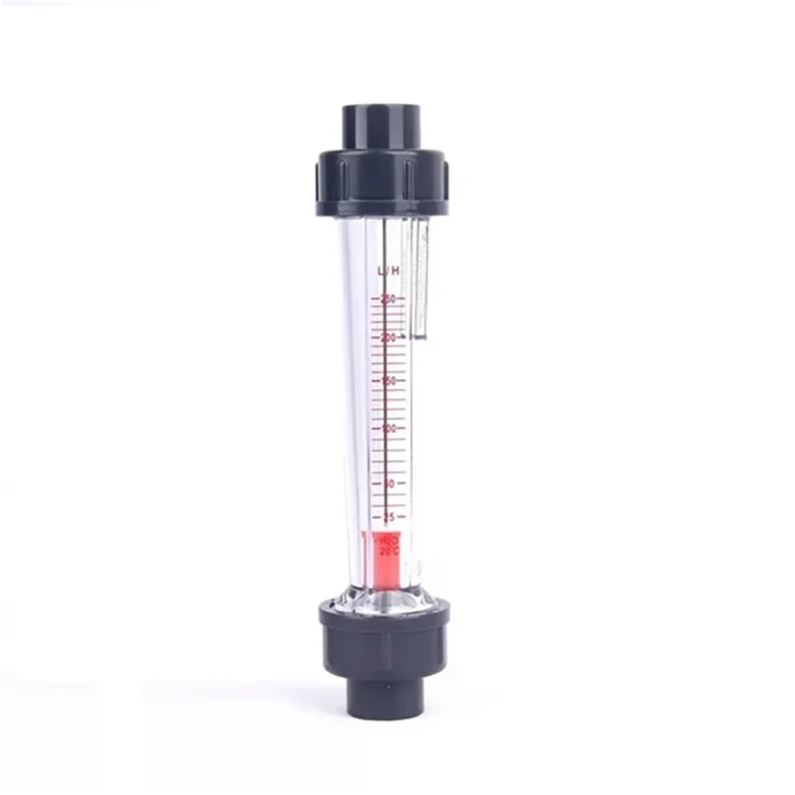Medidor de flujo de flotador de plástico, medidor de flujo de agua líquida, rotámetro, rotermetro, medidor de flujo de tubería, 1 Uds.(DN32(0.6-6 KG))