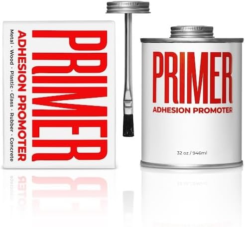 VViViD Primer Adhesive Promoter (946 ML), for Painting, Metal, Plastic, Vinyl Wrapping, Rubber, Concrete and More