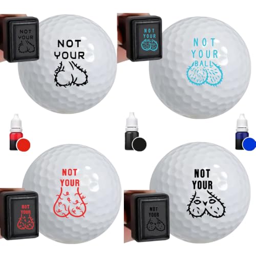 Funny Adult Golf Ball Markers Stamp for Men Golfer Gifts Personalized