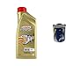 Produktbild 1L Motoröl Castrol EDGE 0W-40 A3/B4 1x MANNOL Motor Doctor ADDITIV