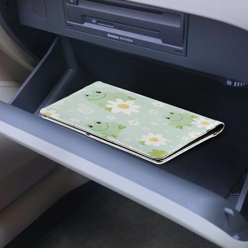 Organizador para auto de cuero miniatura 6