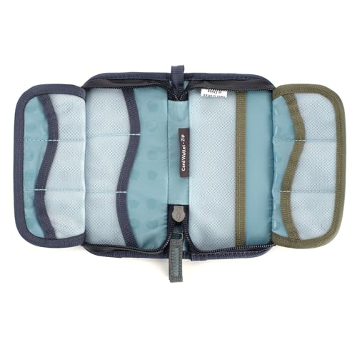 Shimoda Card Wallet - Zip - Blue (520-509)2