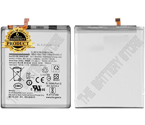 Image of THE BATTERY STORE Original Battery EB-BG781ABY for Samsung Galaxy S20 / A52 / A52s SM-A525F G780F G781B Battery with 6 Month Warranty and high Capacity Battery Backup (for Samsung A52)