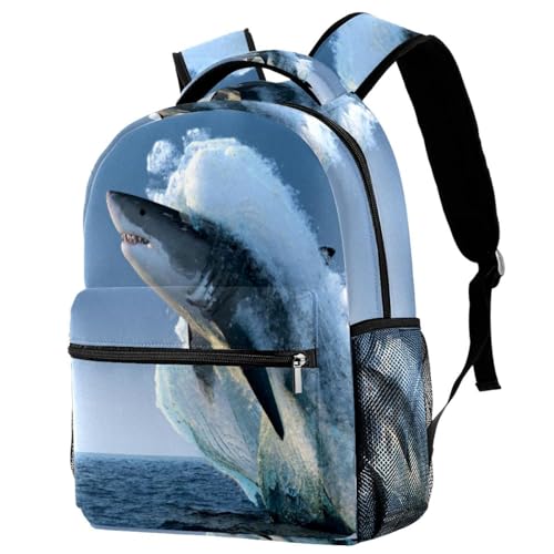 Sac de voyage décontracté requin pour les sorties et le week-end des filles