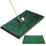 ❤ 【TERCIOPELO DE ALTA CALIDAD】 La alfombra de golpe está hecha de terciopelo, es muy suave de usar y no dañará el palo. Los materiales de la alfombra son inofensivos para el cuerpo humano, duraderos sin decoloración y fáciles de limpiar con agua. La parte inferior está compuesta por un chasis de goma estable, aumenta el efecto de adsorción al suelo de la alfombra de conducción, por lo que no se moverá fácilmente durante el uso.
