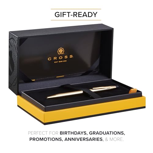 Image of Cross Classic Century 23KT Gold Ballpoint Pen, Medium Point, Black Ink