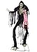 Towering Boogey Man With Kid Animated Halloween Prop