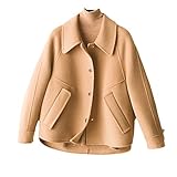 ➋ Vent Froid : Ce Manteau D'hiver En Laine Protège Contre Les Vents Froids À Tout Moment, N'importe Où. La Longueur Du Manteau Couvre Parfaitement Les Hanches Et Le Vent Froid Ne Souffle Pas Dans Le Corps. Tissu Doux Haute Densité, Rembourrage Épais En Duvet Au Lieu De Rembourrage, Pour Que Vous N'ayez Pas Froid En Hiver. Pour Le Printemps Et L'automne, Optez Pour Un Manteau En Mélange De Laine Doublé De Soie Et D'élasthanne. Vous Permet De Porter Un Manteau En Laine Classique En Toute Saison