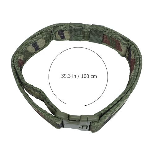 Multifunctional Outdoor Waist Belt for Camping Mountaineering and Tactical Use 1 Piece Camo Utility Belt Adjustable and Sturdy for Men and Women2