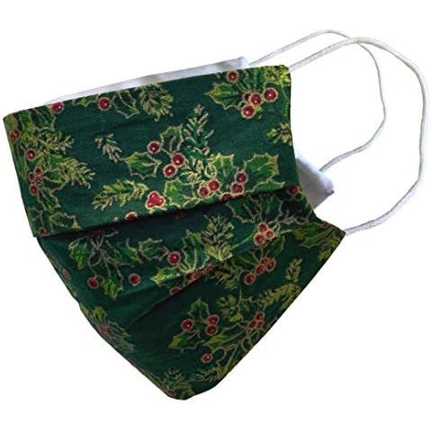 Vintage Holly Cotton Face Masks by Great British Tie Club Cover