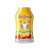 AriZona Mucho Mango Fruit Juice Cocktail - On-the-Go Water Enhancer, 1.62 fl oz Bottle (Pack of 12)