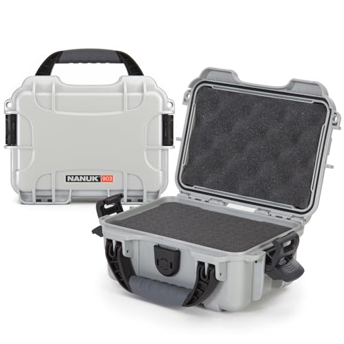 Maleta protectora NANUK 903 para cámaras compactas, plata miniatura 1