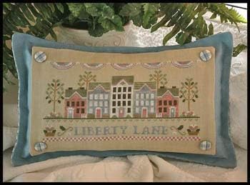 Country Cottage Needleworks Liberty Lane Cross Stitch Chart