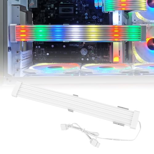 Cable RGB ARGB para PC con 44 LED de silicona flexible para placa base y GPU 2