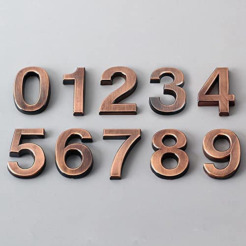 Reviews y listado de Placas de número para puertas bronce - solo los mejores. 9 Imagen adicional