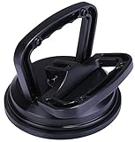Geli Black Aluminum Suction Cup Duty Glass Lifting Tool 170 Lbs for Glass/Window/Mirror